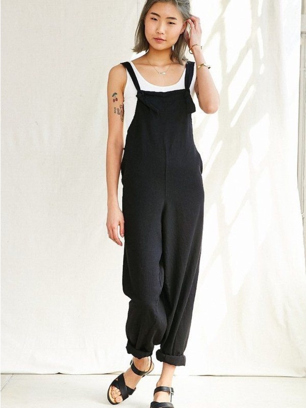 Urban Outfitters Linen Overalls